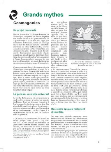 Diasporiques : les cahiers du Cercle Gaston-Crémieux N°41-Encart (Mars 2007)
